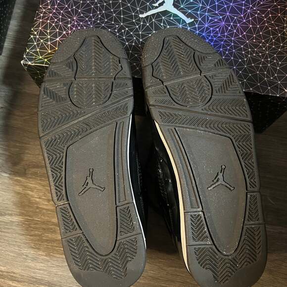 Air Jordan 4 Retro 11Lab4 Black Patent Leather - Picture 3 of 8
